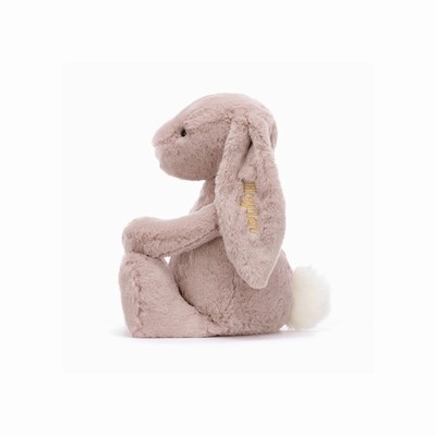 Jellycat Bashful Luxe Bunny Rosa Huge Australia | 743210WZD